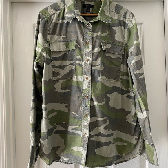 J. Crew Other - J. Crew Classic Camouflage Men's Button-Down Shirt